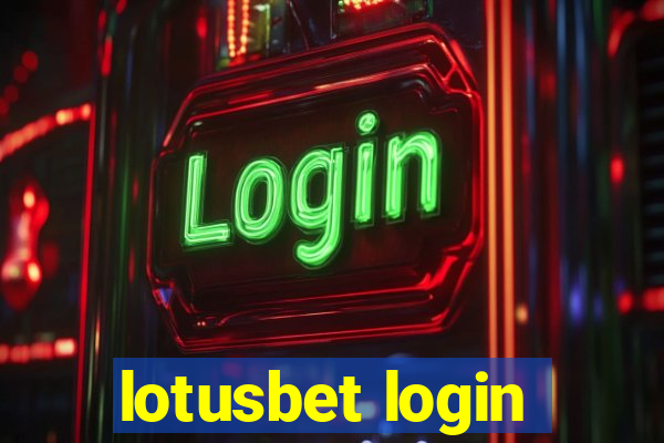 lotusbet login